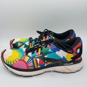 Brooks Trace Shoes Rainbow Lisa Congdon Running Pride 1103881D074 Mens 9.5